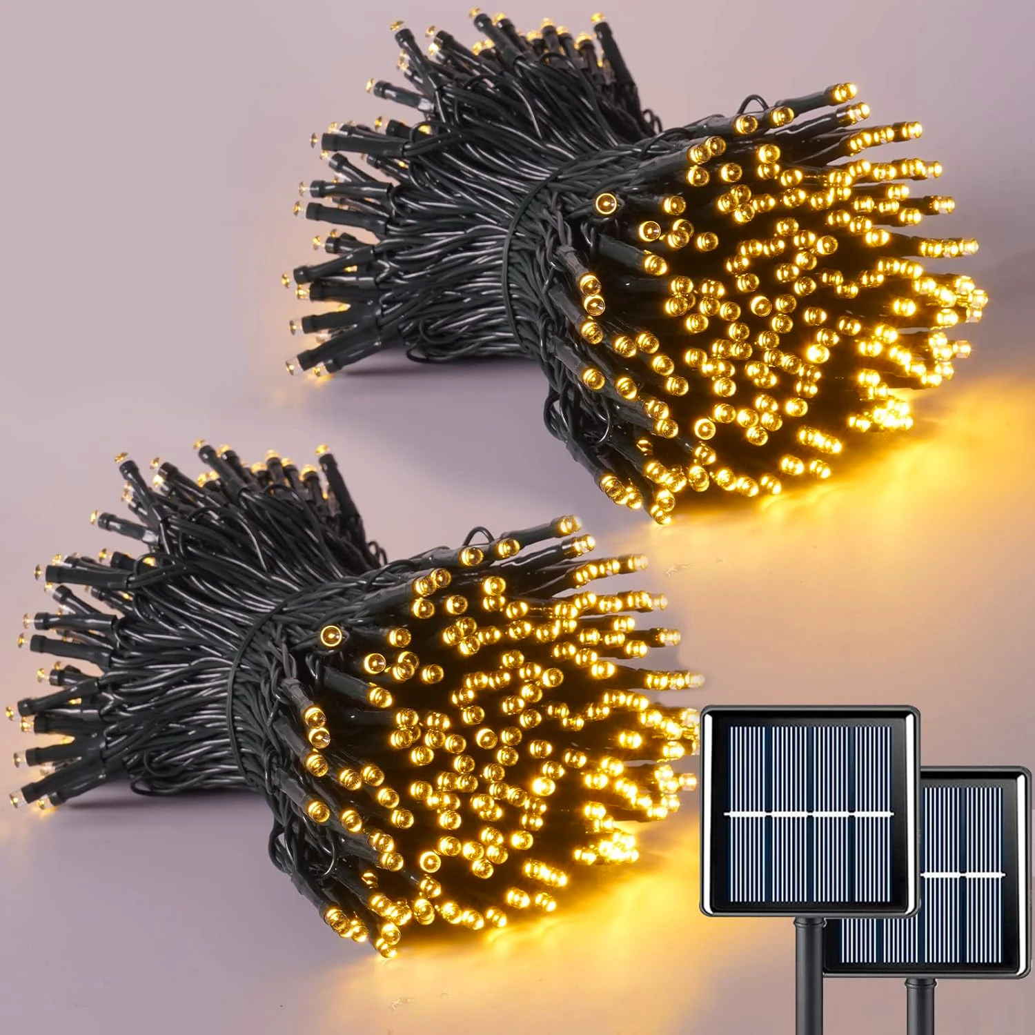 Outdoor Power Outlet Solar - Lampu LED tenaga surya tali 8