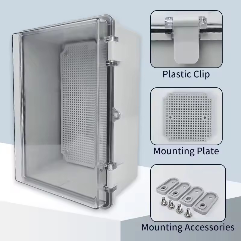 Outdoor Power Outlet Box - Kotak Distribusi Listrik Plastik IP66 ABS