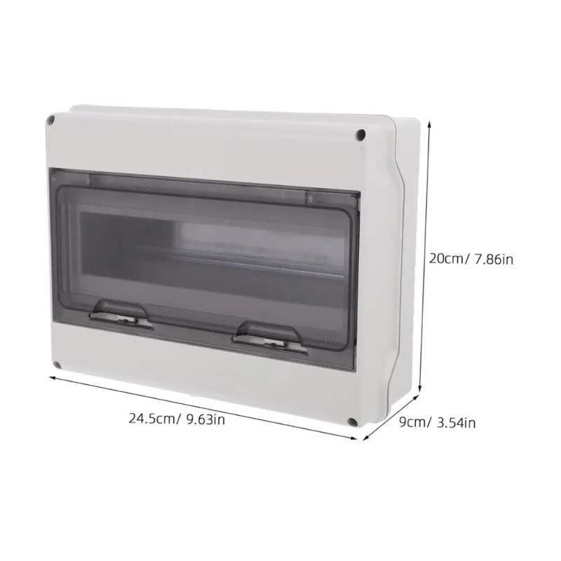 Outdoor Power Outlet Box - Kotak Sambungan Kabel 12 Jalur Tahan