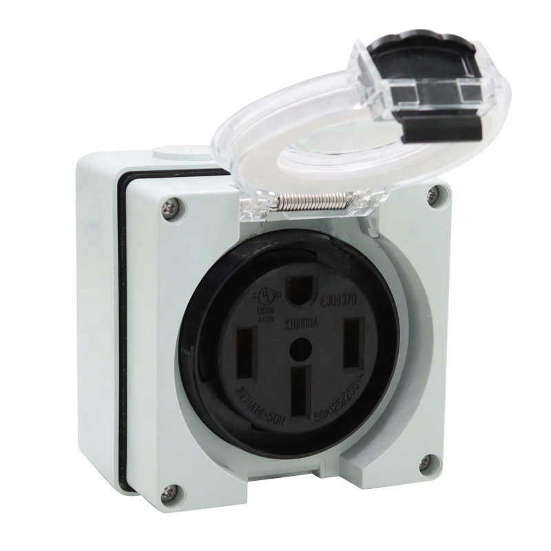 Outdoor Power Receptacle Box - Kotak Stopkontak Listrik RV Generator 50