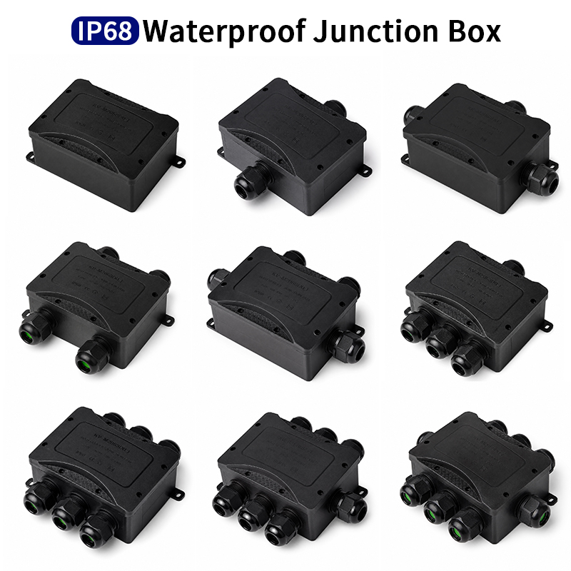 Outdoor Power Outlet Box - Kotak Sambungan Tahan Air IP68 2-8