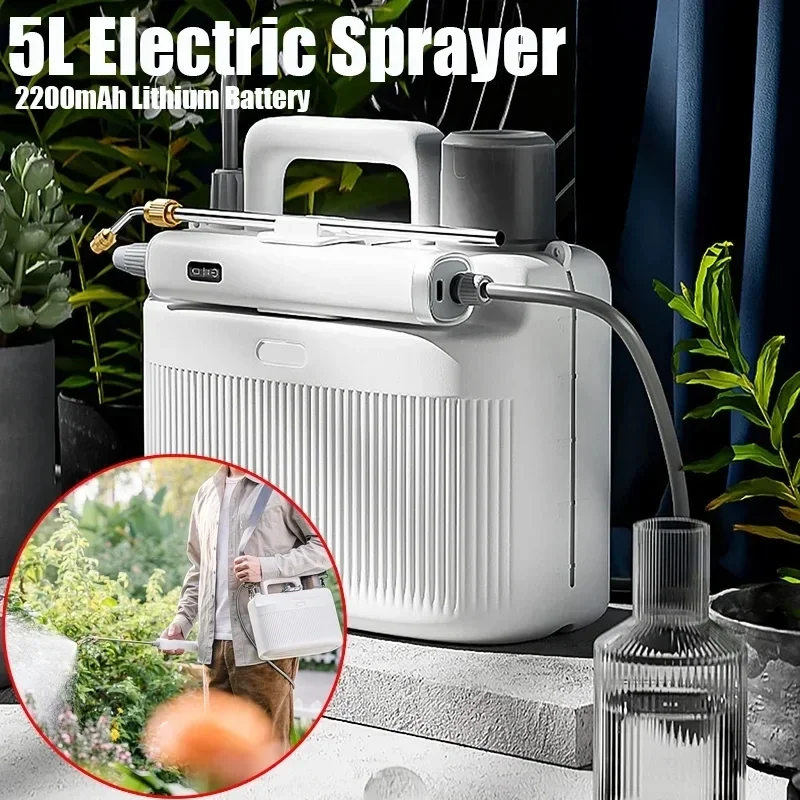 Electric Sprayer Backpack - Semprotan pestisida elektrik taman, penyemprot pestisida