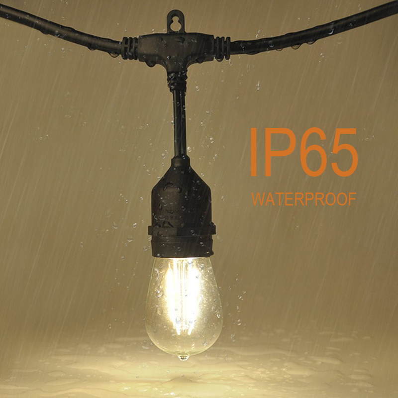 Lampu LED Filamen S14 E27 Baru - Outdoor Power Lead Cover ulasan dan harga