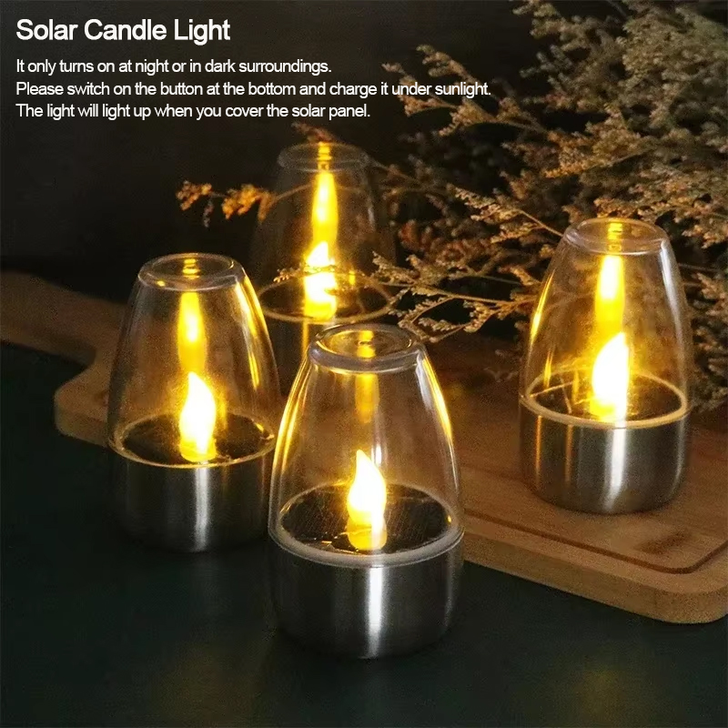 Lampu lilin tenaga surya LED,  - Outdoor Power Outlet Solar ulasan dan harga