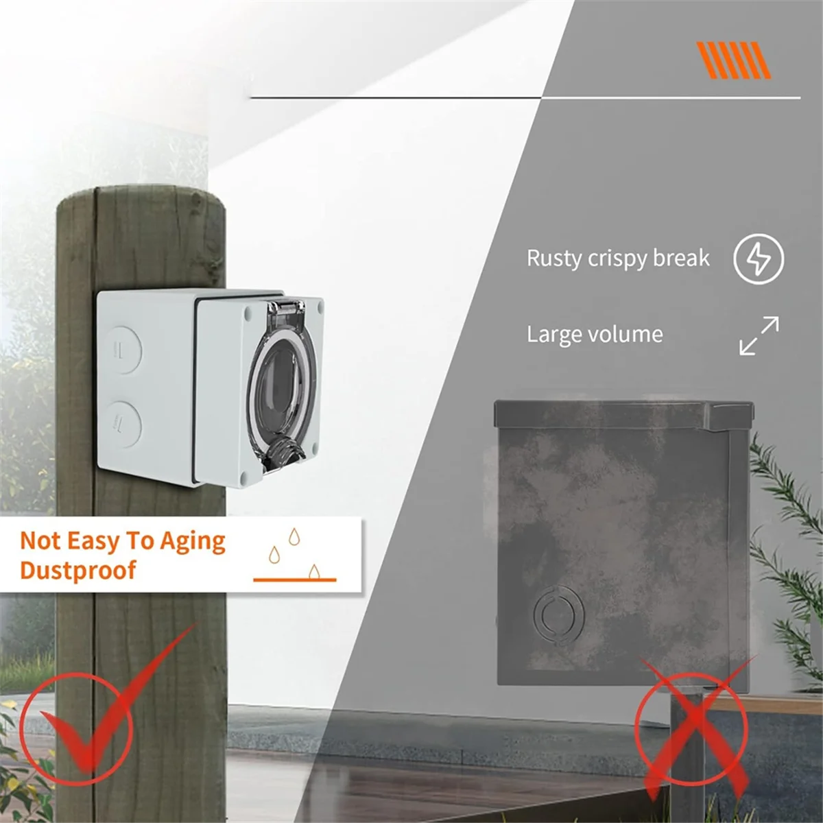 Kotak Stopkontak Daya AT16 50A - Outdoor Power Receptacle Box ulasan dan harga