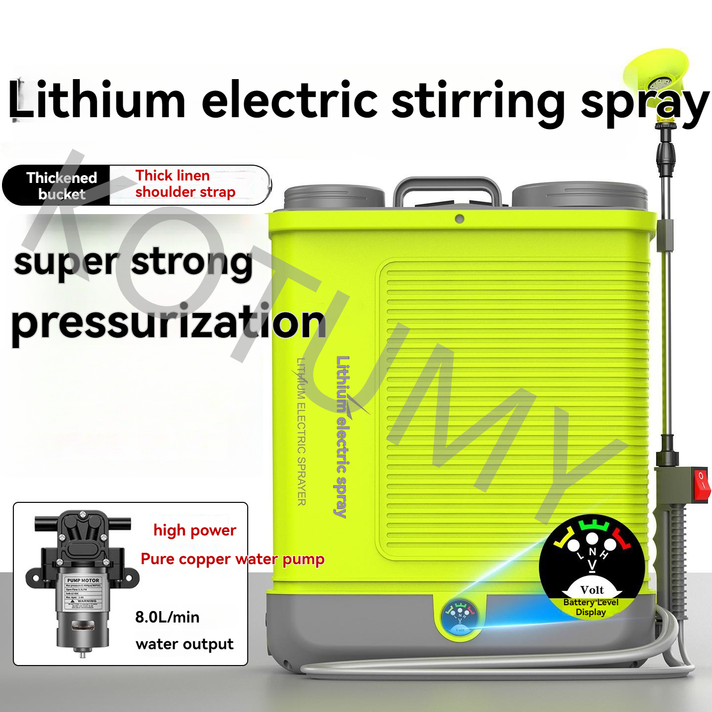 Semprotan Ransel Baterai Lithi - Electric Sprayer Backpack ulasan dan harga
