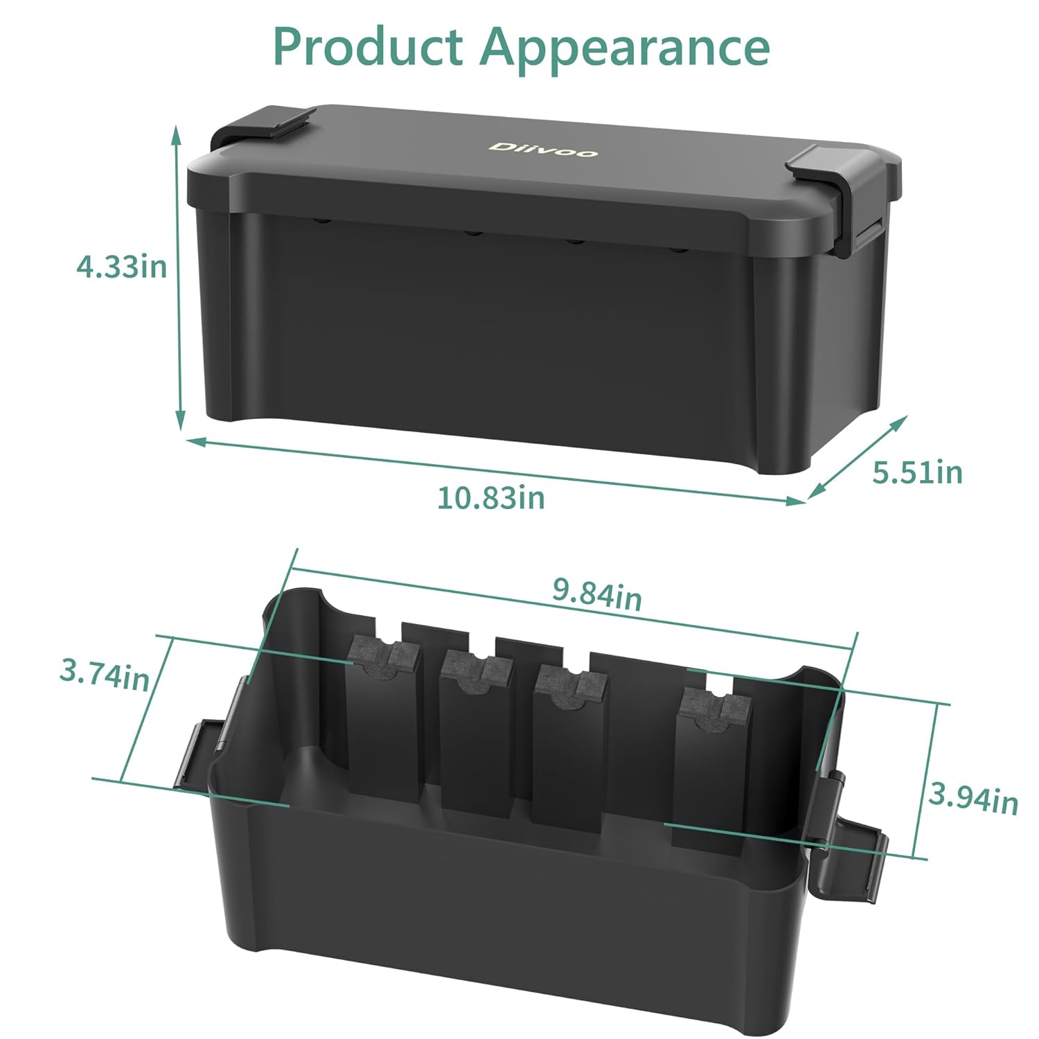 Diivoo kandang soket koneksi k - Outdoor Power Outlet Box ulasan dan harga