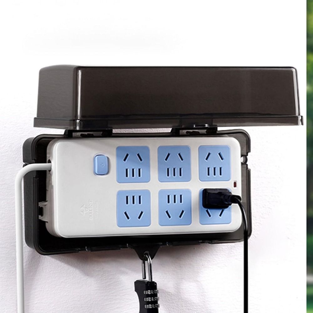 Kotak Steker Plastik Tahan Lam - Outdoor Power Lead Cover ulasan dan harga