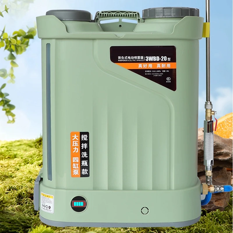 Pompa Semprot Pertanian Empat  - Electric Sprayer Backpack ulasan dan harga