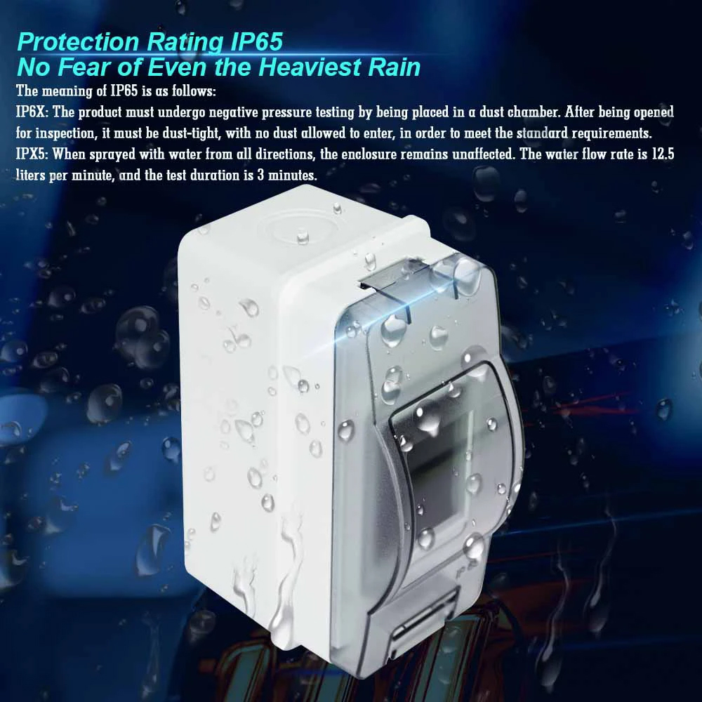 Kotak sambungan matahari MCB l - Outdoor Power Outlet Box ulasan dan harga